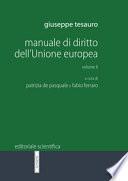 Manuale di diritto dell'Unione Europea