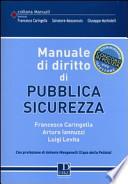 Manuale di diritto di pubblica sicurezza