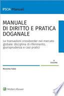 Manuale di diritto e pratica doganale