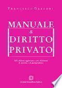 Manuale di diritto privato