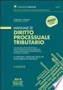 Manuale di diritto processuale tributario