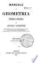 Manuale di geometria teorico-pratica
