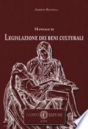 Manuale di legislazione dei beni culturali
