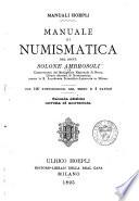 Manuale di numismatica