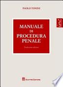 Manuale di procedura penale