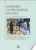 Manuale di psicologia sociale