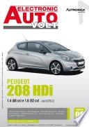 Manuale di riparazione elettronica Peugeot 208 1.4 HDi (68cv) e 1.6 HDi (92cv) - EAV95