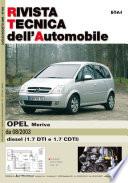 Manuale di riparazione meccanica Opel Meriva 1.7 DTI e CDTI - RTA164