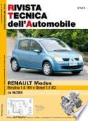 Manuale di riparazione meccanica Renault Modus Benzina 1.4 16V e Diesel 1.5 dCi - RTA173