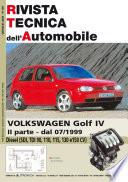 Manuale di riparazione meccanica Volkswagen Golf IV 1.9 SDI-TDI 90-110-115-130 e 150 cv 2a parte - RTA159