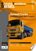 Manuale di riparazione Truck Renault Premium Lander DXi 11 euro 5 - RTD34