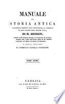 Manuale di Storia Antica