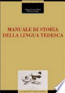 Manuale di storia della lingua tedesca