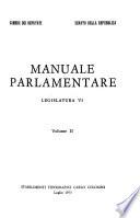 Manuale parlamentare