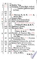 Manuale parochorum, cum Rituale Romano conforme iussu Illmi. D.D. Francisci del Castillo et Vintimilla, Principis de Vintimilla & Barcin Episcopi