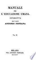 Manuale per l'Educazione umana, etc