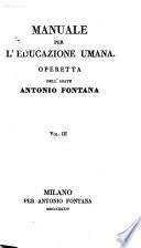 Manuale per l'educazione umana