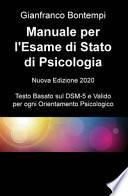 Manuale per l'esame di Stato di psicologia. Edizione basata sul DSM-5
