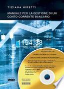 Manuale per la gestione di un conto corrente bancario