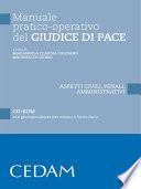 Manuale pratico-operativo del giudice di pace