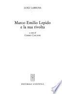 Marco Emilio Lepido e la sua rivolta