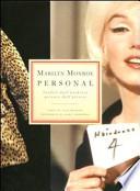 Marilyn Monroe. Personal. Inediti dall'archivio privato dell'attrice