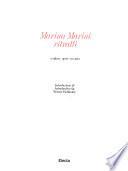 Marino Marini, ritratti