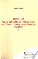 Mario Luzi, poète, critique et traducteur