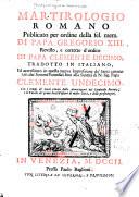 Martirologio romano