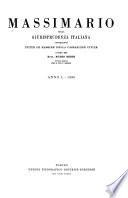 Massimario della Giurisprudenza italiana