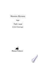 Massimo Rizzante legge Tutti i nomi di José Saramago