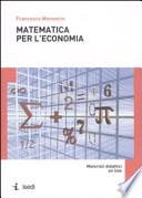 Matematica per l'economia