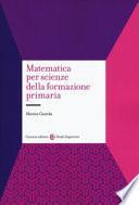 Matematica per scienze della formazione primaria