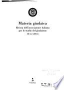 Materia Giudaica