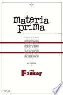 Materia prima