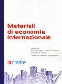 Materiali di economia internazionale