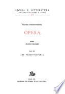 Mathei Vindocinesis Opera: Ars versificatoria