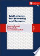 Mathematics for Economic Business