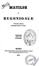Matilde di Eugenio Sue