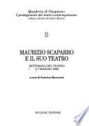 Maurizio Scaparro e il suo teatro