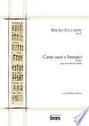 Mauro Zuccante. Canti sacri e liturgici (2016)