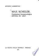 Max Scheler