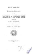 Mayor's Address, and Annual Report of Receipts and Expenditures