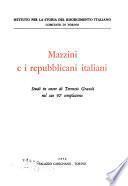 Mazzini e i repubblicani italiani
