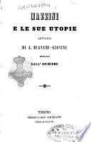 Mazzini e le sue utopie articoli di A. Bianchi-Giovini estratti dall'Opinione
