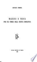 Mazzini e Tenca