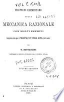 *Meccanica razionale