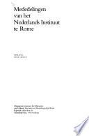 Mededelingen van het Nederlands Instituut te Rome