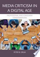 Media Criticism in a Digital Age