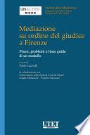 Mediazione su ordine del giudice a Firenze
